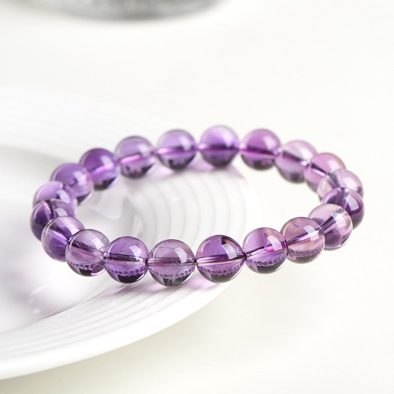 Amethyst Bracelet × Traditional Chinese Wisdom of "Purple Qi from the East"
