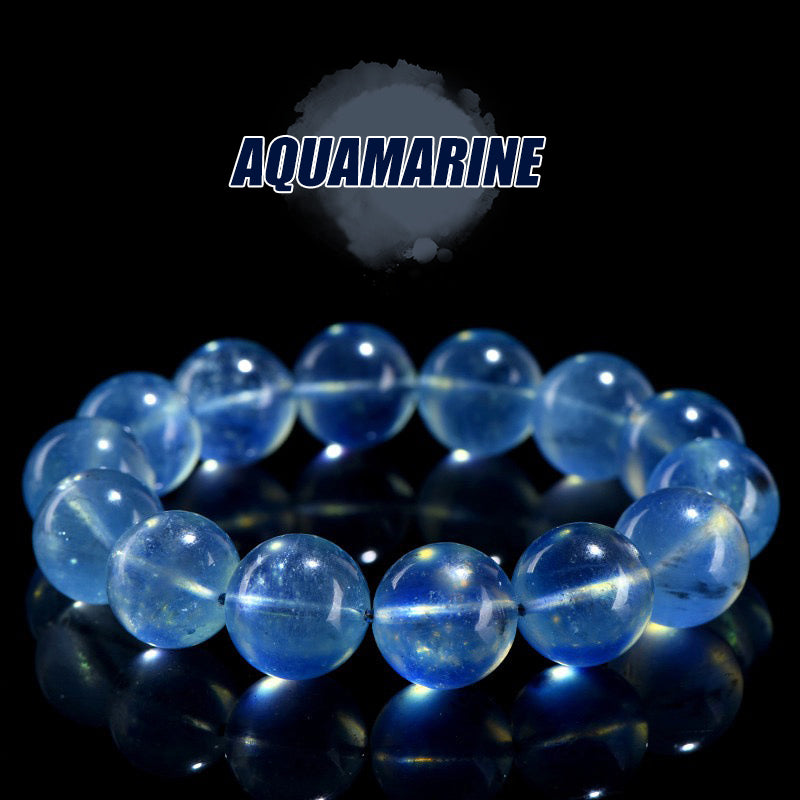 Aquamarine Bracelet × Traditional Chinese Wisdom of "The Highest Good is Like Water"