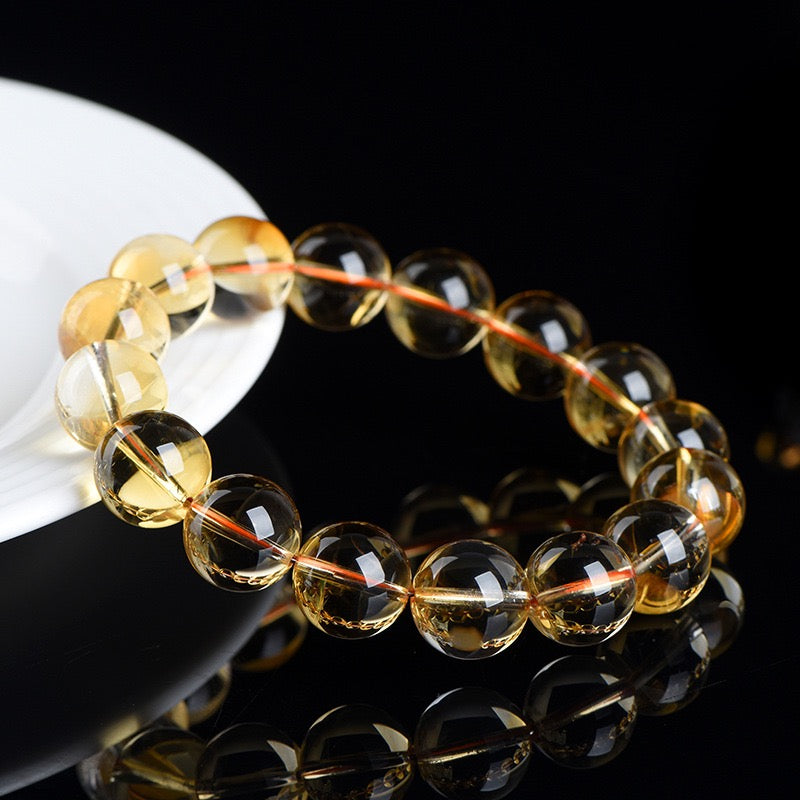 Citrine Bracelet × Traditional Chinese Wisdom of "Nurturing Virtue and Carrying All Things"