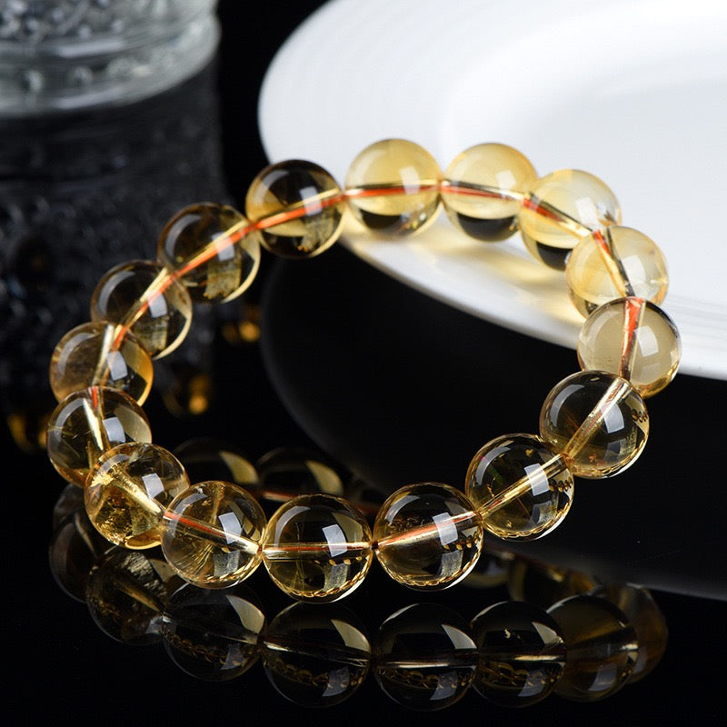 Citrine Bracelet × Traditional Chinese Wisdom of "Nurturing Virtue and Carrying All Things"