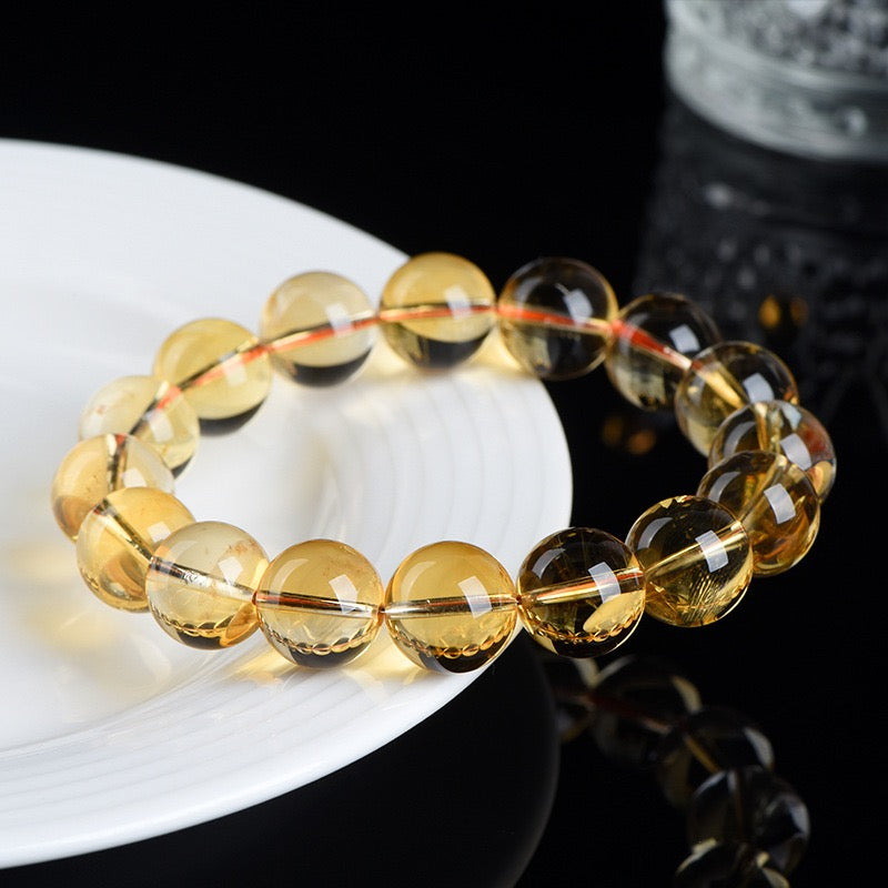 Citrine Bracelet × Traditional Chinese Wisdom of "Nurturing Virtue and Carrying All Things"