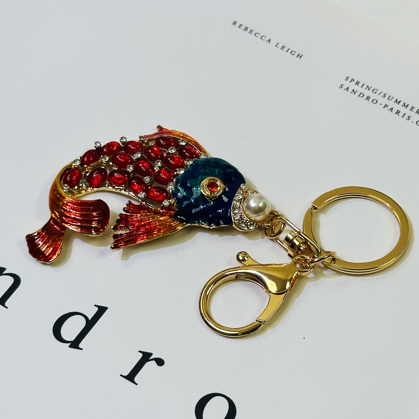 【Heavy Metal Keychain Blind Bag】Sparkling Diamond Pendant