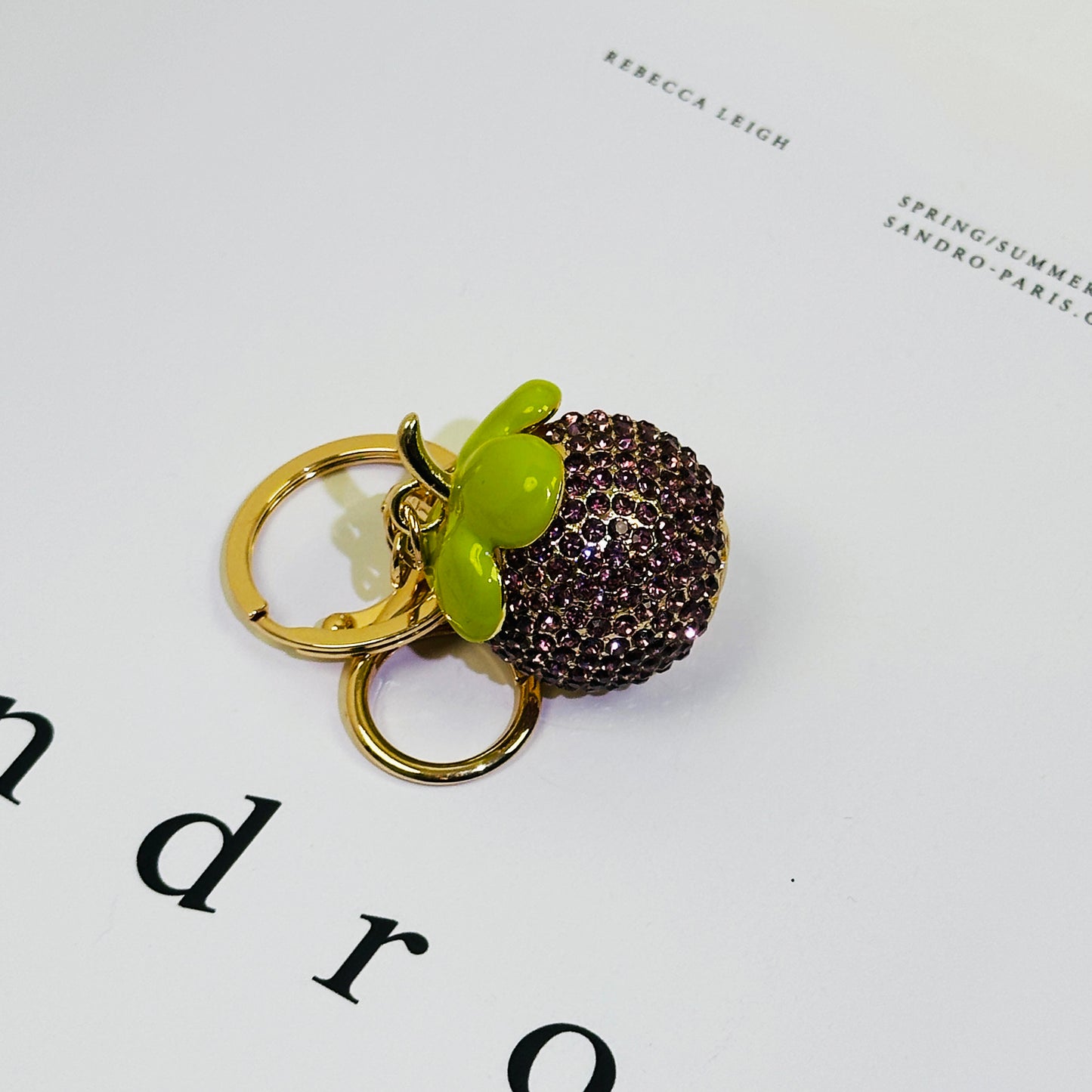 【Heavy Metal Keychain Blind Bag】Sparkling Diamond Pendant