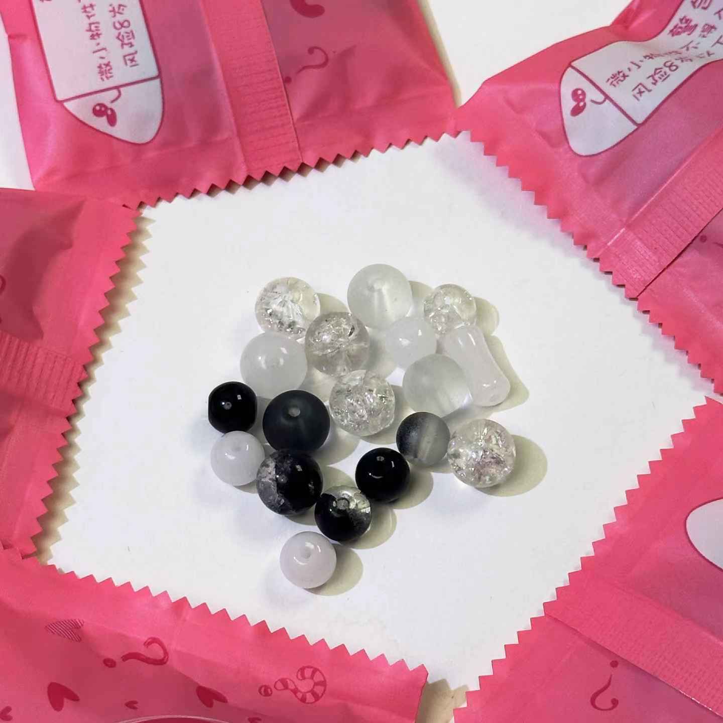 【Glass Beads】Very textured diy glass bead blind bag