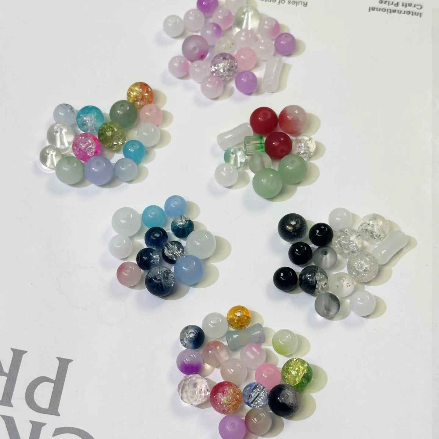 【Glass Beads】Very textured diy glass bead blind bag