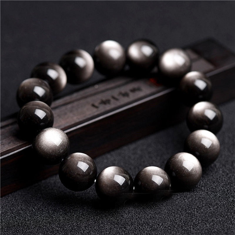 Obsidian Bracelet × Traditional Chinese Wisdom of "Mysterious Virtue and Stillness"