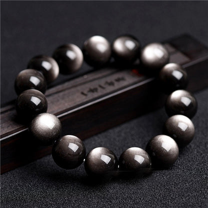 Obsidian Bracelet × Traditional Chinese Wisdom of "Mysterious Virtue and Stillness"