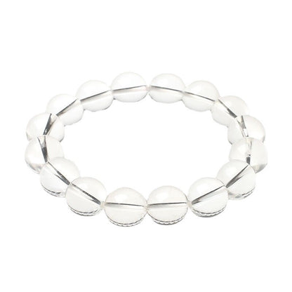 clear quartz Bracelet × Traditional Chinese Wisdom of "A Pure Heart Like Snow"