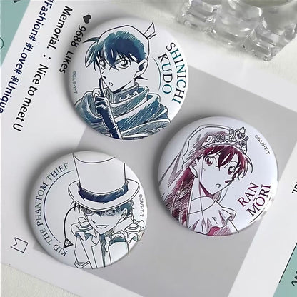 【58MM 】Custom Pins With Your Photo Logo Text Customized Button Badges Design Your Own Personalized Pins, Metal Fridge Stickers